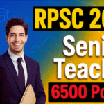 RPSC Senior Teacher Recruitment 2025-Apply Online for 6500 Posts