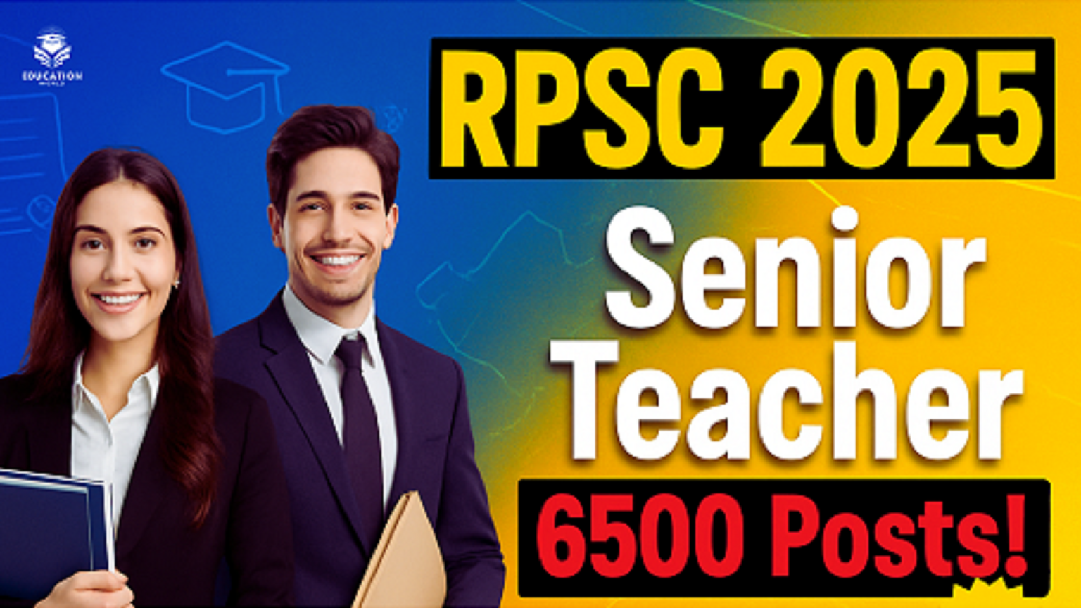 RPSC Senior Teacher Recruitment 2025-Apply Online for 6500 Posts